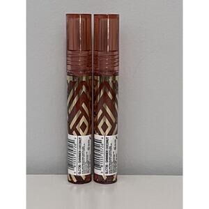 L.A. Girl Lip Oil Nourishing Lip Gloss Glc726 Shimmer Coconut 0.07 Oz Lot of 2